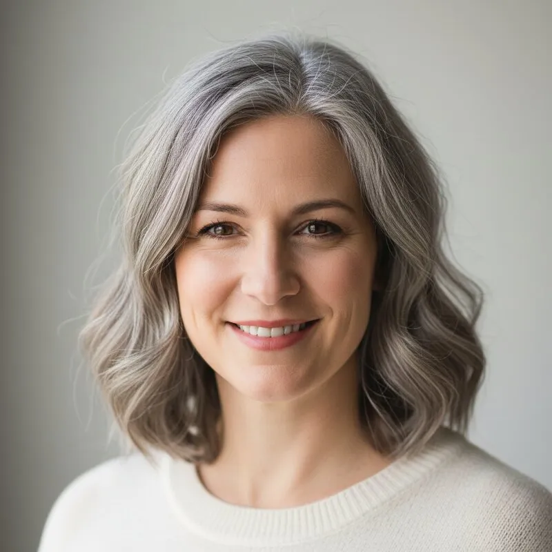 AI-generated older portrait for photo studios